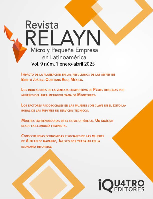 					Ver Vol. 9 Núm. 1 (2025): Revista RELAYN, Vol. 9, Núm. 1, 2025.
				