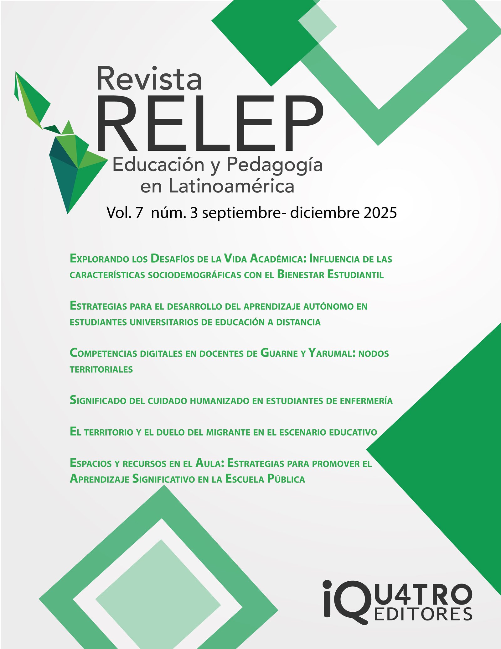 					Ver Vol. 7 Núm. 3 (2025): Revista RELEP, Vol. 7, Núm. 3, 2025.
				